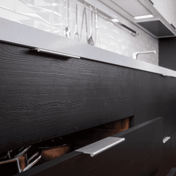 Satin Chrome Tab Drawer Pull - Doug Mockett And Company Inc