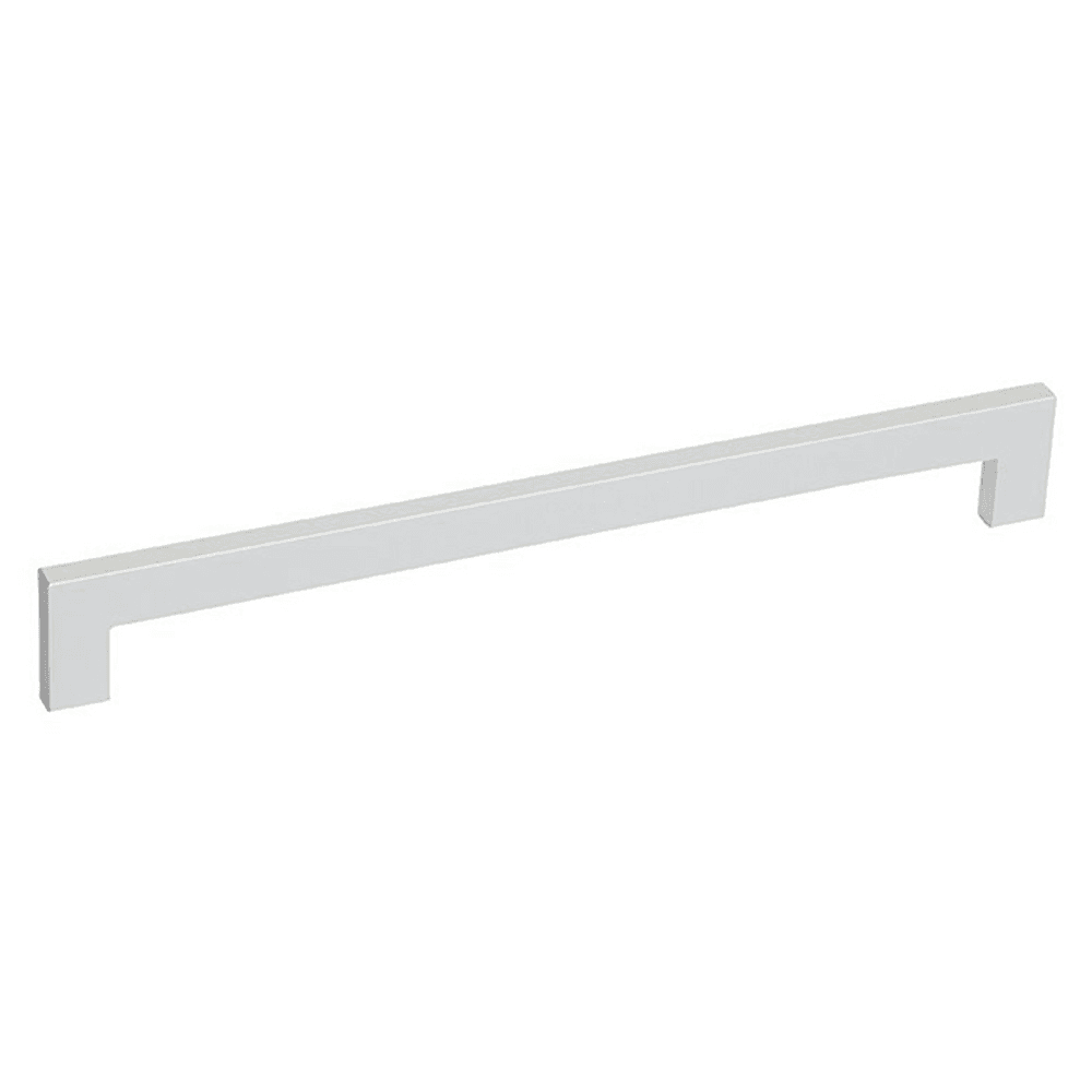 8-13/16" aluminum drawer pull with slimming profile by Doug Mockett and Company Inc.