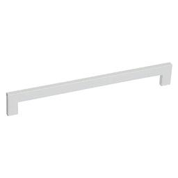 8-13/16" aluminum drawer pull with slimming profile by Doug Mockett and Company Inc.