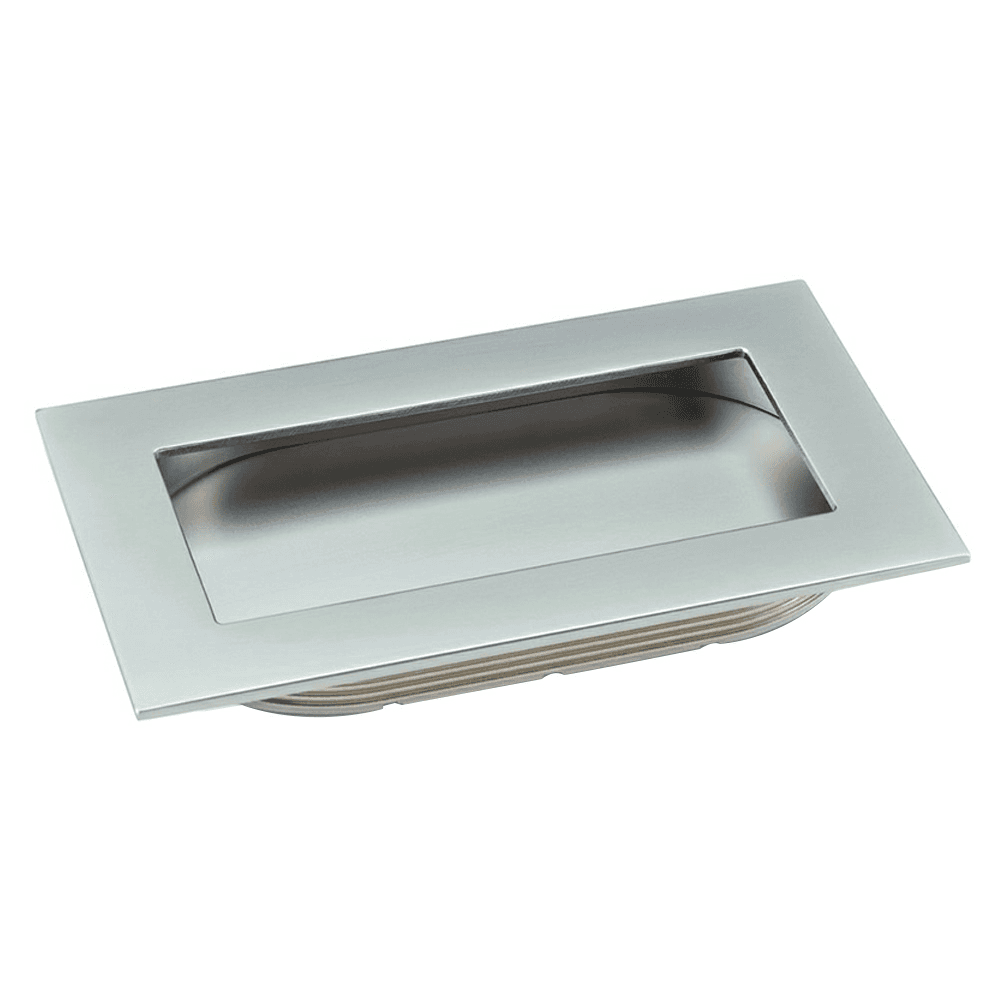 4-23/32" frame flush pull for modern cabinets and drawers