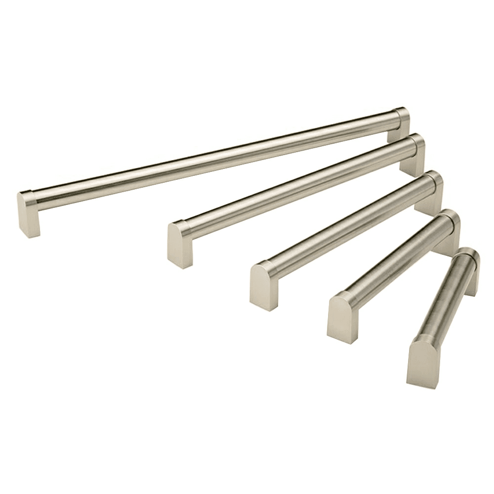 Doug Mockett And Company's 7-9/16" Bar Pull in Satin Nickel Finish