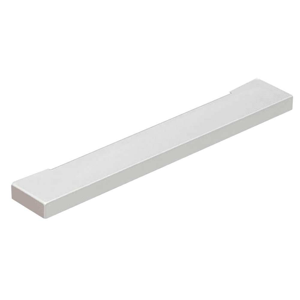 Clean-lined Recessed Finger Grip Pull for added convenience
