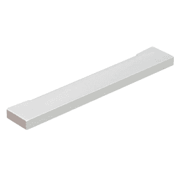 Clean-lined Recessed Finger Grip Pull for added convenience