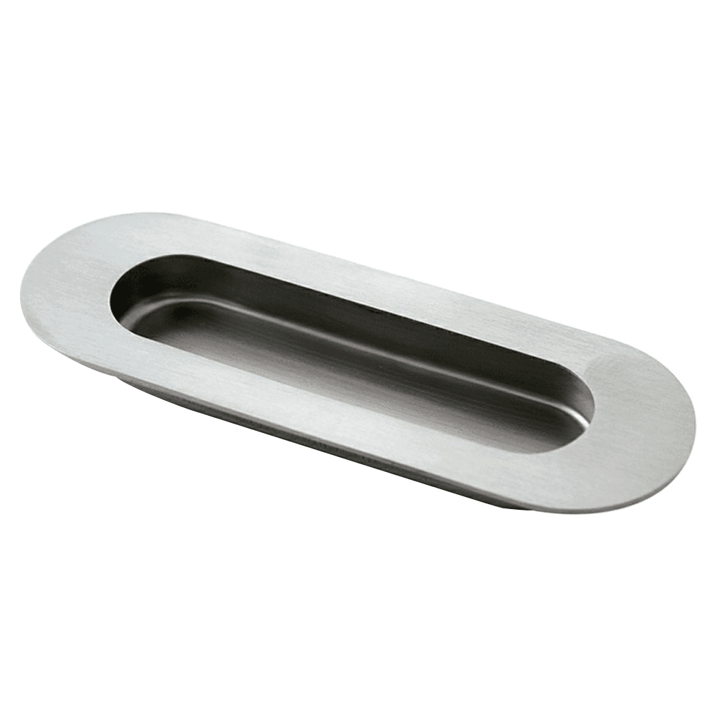 Doug Mockett And Company Inc's Satin Stainless Steel Flush Pull Handle for Desks