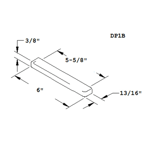 Modern Drawer Pull from Doug Mockett And Company Inc.
