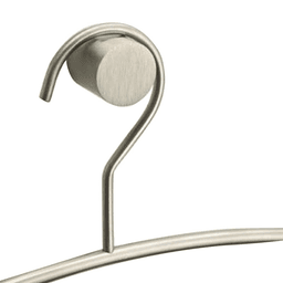 Satin Chrome 7/8" Notched Cylindrical Cabinet Knob by Doug Mockett And Company Inc