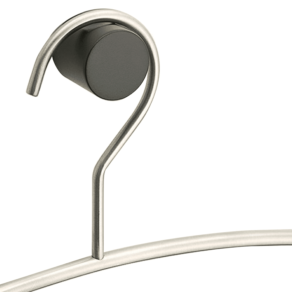 Contemporary Cabinet Hardware with Notched Design in Polished Chrome
