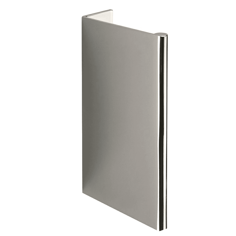 Contemporary 4" Edge Finger Pull in Polished Chrome
