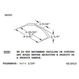 Satin Stainless Steel Handle Drawer Pull with 1" Screws Included from Doug Mockett And Company Inc