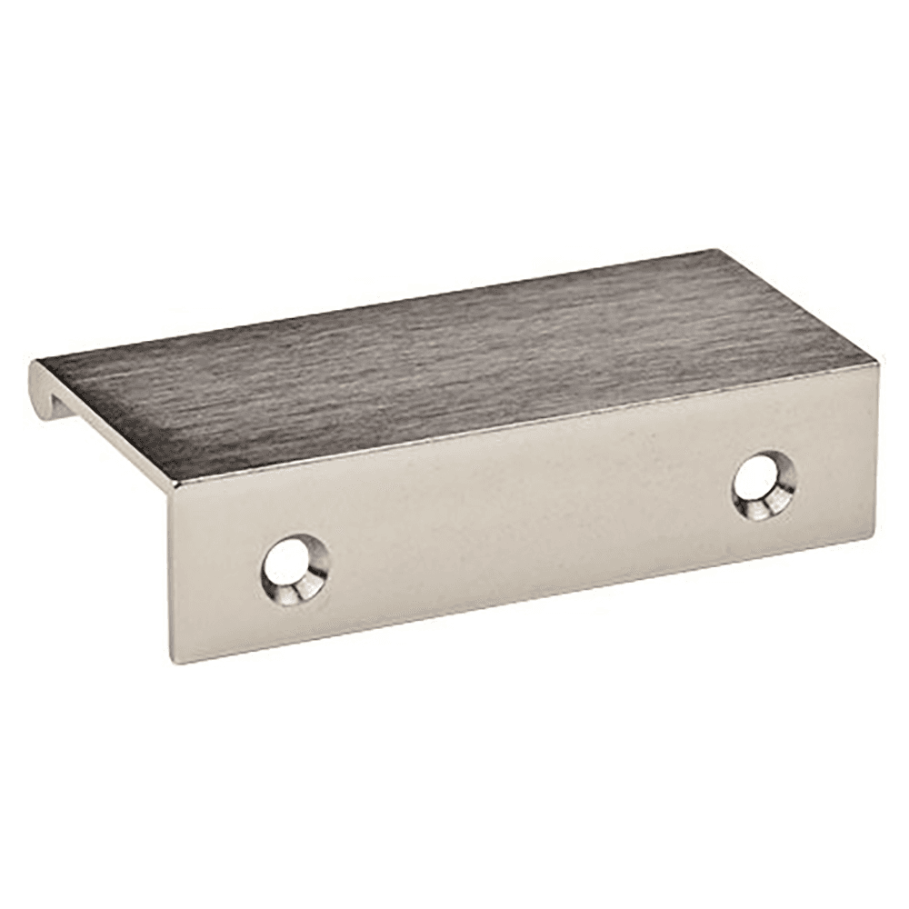 DP3 2" Tab Drawer Pull, Satin Nickel - Installed View