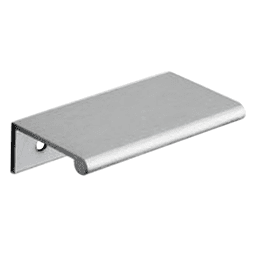 DP3A: The Most Popular 3" Satin Chrome Edge Finger Pull by Doug Mockett And Company Inc