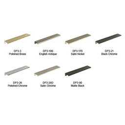 Polished Chrome Edge Pull by Doug Mockett And Company Inc