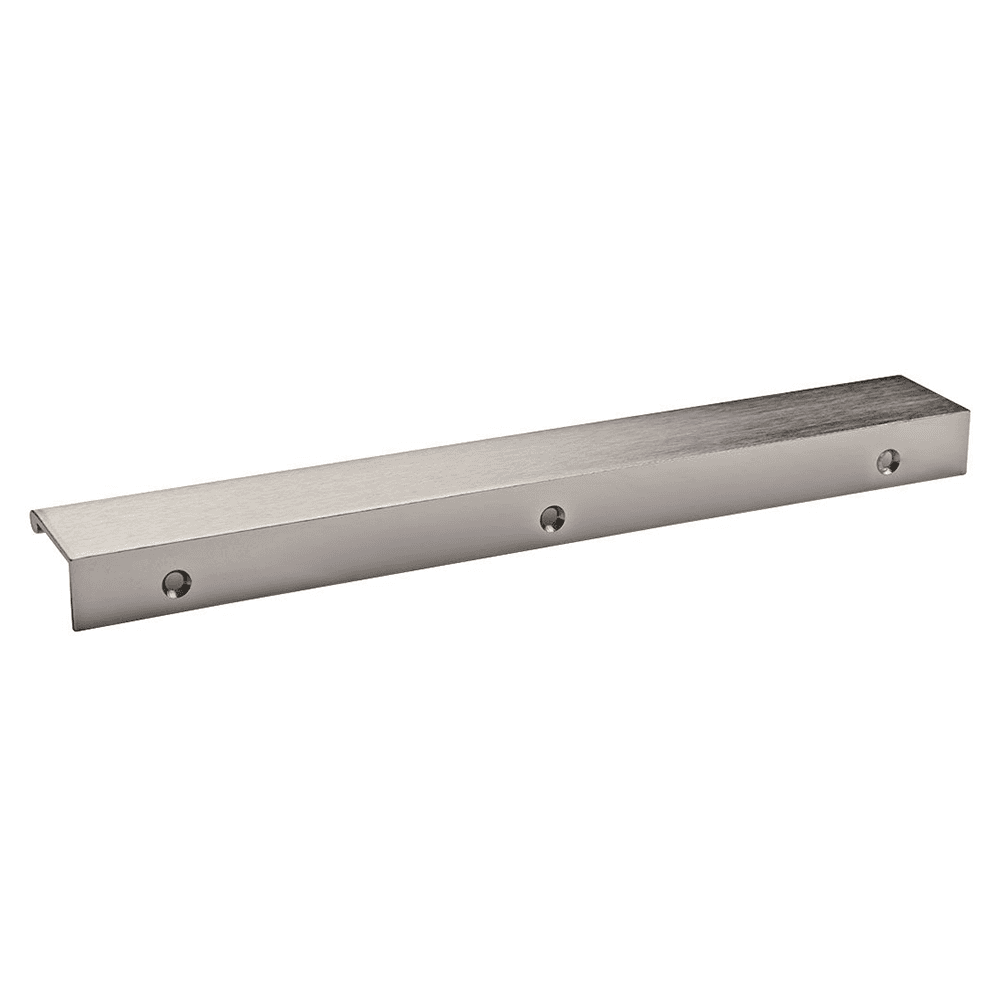 Elegant 10" DP3E tab drawer pull in Black Chrome by Doug Mockett And Company Inc