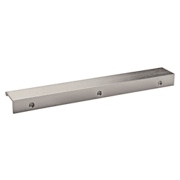 Elegant 10" DP3E tab drawer pull in Black Chrome by Doug Mockett And Company Inc