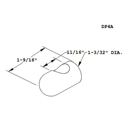 Satin Nickel Cabinet Knob with Notched Cylindrical Design - 1-3/32"