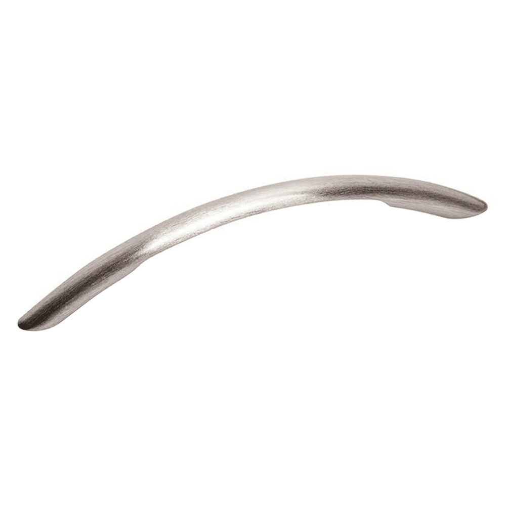 Matte black 5-1/32" Bow Drawer Pull by Doug Mockett And Company Inc
