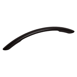 Contemporary Bow Drawer Pull in Matte Black by Doug Mockett And Company Inc