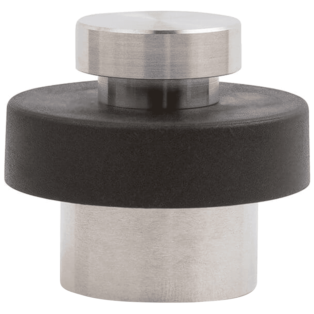 1-3/4" Diameter Door Stop, Satin Stainless Steel - Main Image