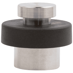 1-3/4" Diameter Door Stop, Satin Stainless Steel - Main Image