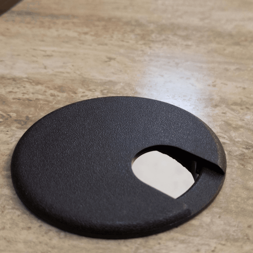 Light Gray Grommet Cap and Liner Set for 2-1/2" Hole by Doug Mockett And Company Inc