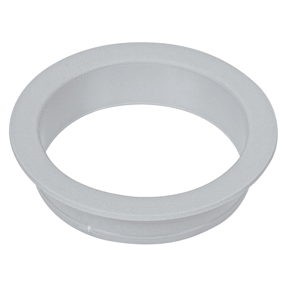 3" Plastic Grommet Sleeve in Light Gray for 2-1/2" Hole