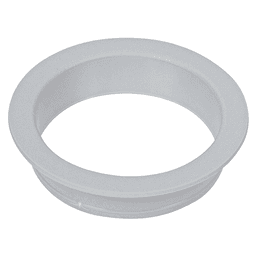 3" Plastic Grommet Sleeve in Light Gray for 2-1/2" Hole