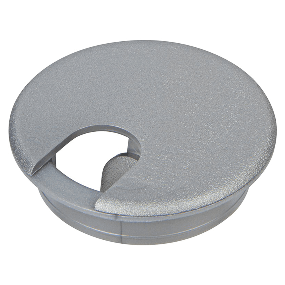 3" Grommet Cap and Liner Set in Metallic Silver