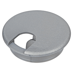 3" Grommet Cap and Liner Set in Metallic Silver