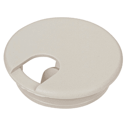 Desert Sand 3" Grommet Cap and Liner Set for 2-1/2" Hole - Front View