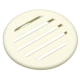 3" Air Vent Grommet Cap in White for 2-9/32" Hole by Doug Mockett And Company Inc