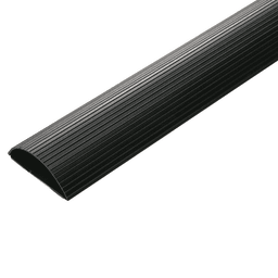 6'''' Extruded Grommet Wire Manager in Matte Black - Desk Wire Management Solution
