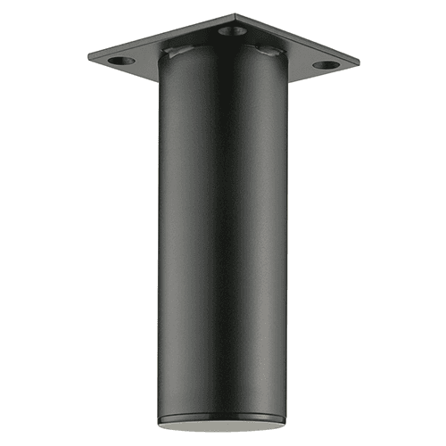 Doug Mockett And Company Inc Furniture Leg in Matte Black - 2" Diameter x 6" High