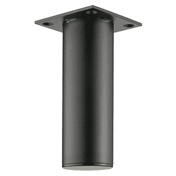 Doug Mockett And Company Inc Furniture Leg in Matte Black - 2" Diameter x 6" High