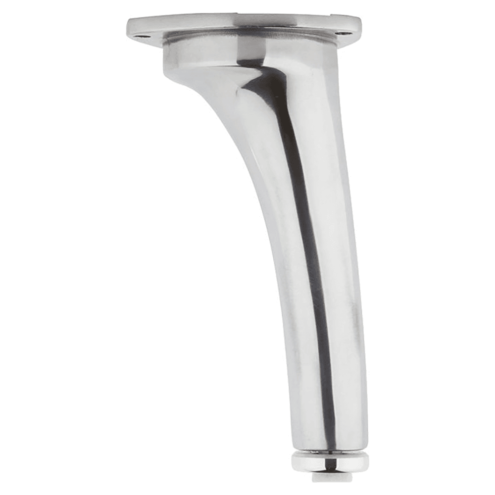 Doug Mockett And Company Furniture Leg with LV1 Leveler in Polished Aluminum finish