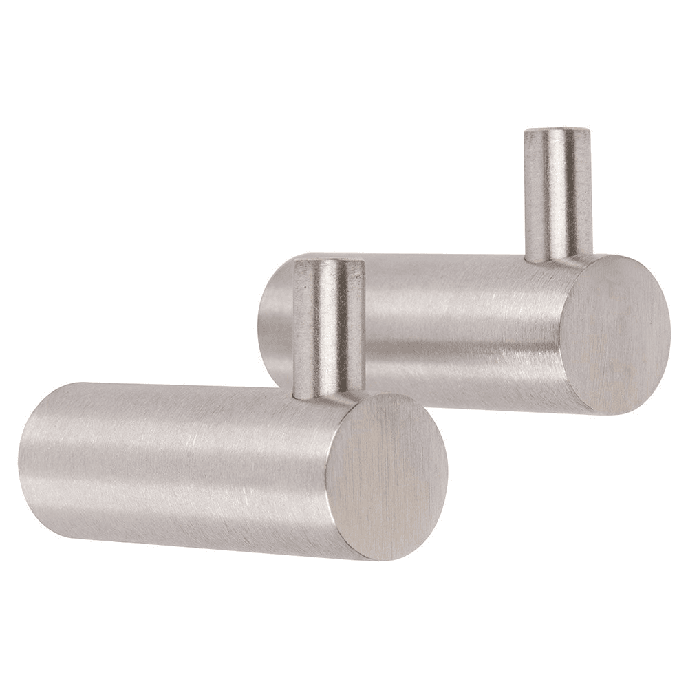 Enhance Your Kitchen with Satin Stainless Steel HK2A Post Hook Pair by Doug Mockett And Company Inc