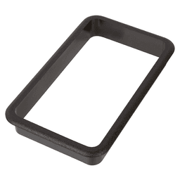 2-Plug Junction Box Grommet in Matte Black from Doug Mockett And Company Inc