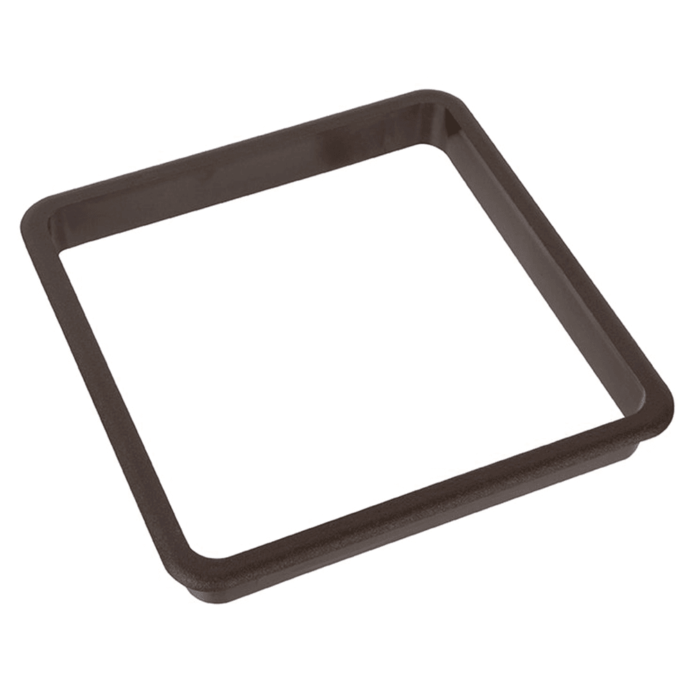 4-Plug Junction Box Grommet in Walnut Brown by Doug Mockett And Company Inc, cable management solution