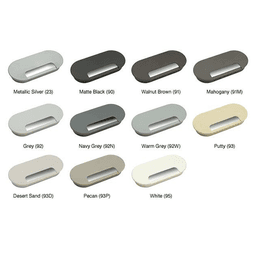 Light Gray Desk Grommet Set by Doug Mockett And Company Inc.