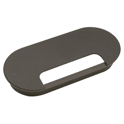 6-1/2" x 3" Oval Desk Grommet by Doug Mockett - Image 3