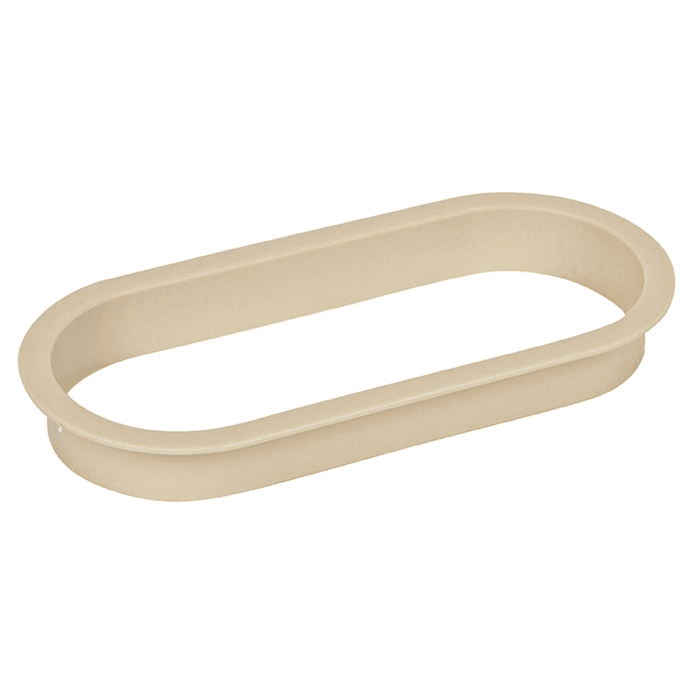 Doug Mockett 6-1/2" Large Oval Desk Grommet Liner in Putty