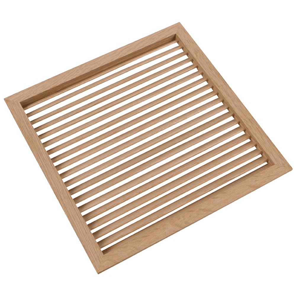 9-15/16" LWAVG Air Vent Grille, Cherry - Doug Mockett And Company Inc - Square Wood Air Vent Grilles