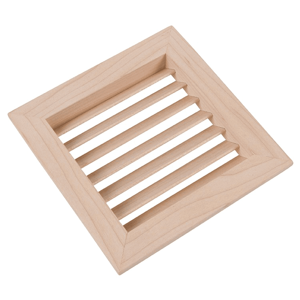 Maple Wood Air Vent Grille for 3-15/16" Hole by Doug Mockett And Company Inc