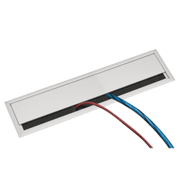 Large Desk Grommet with Protective Brushes and Easy Wiring Access - Doug Mockett And Company Inc