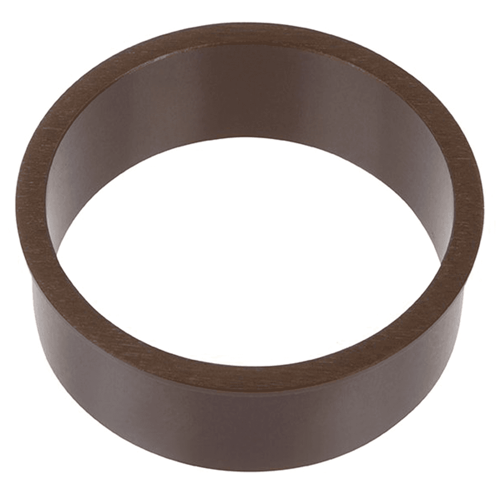 High-quality satin aluminum grommet liner for desk cable management