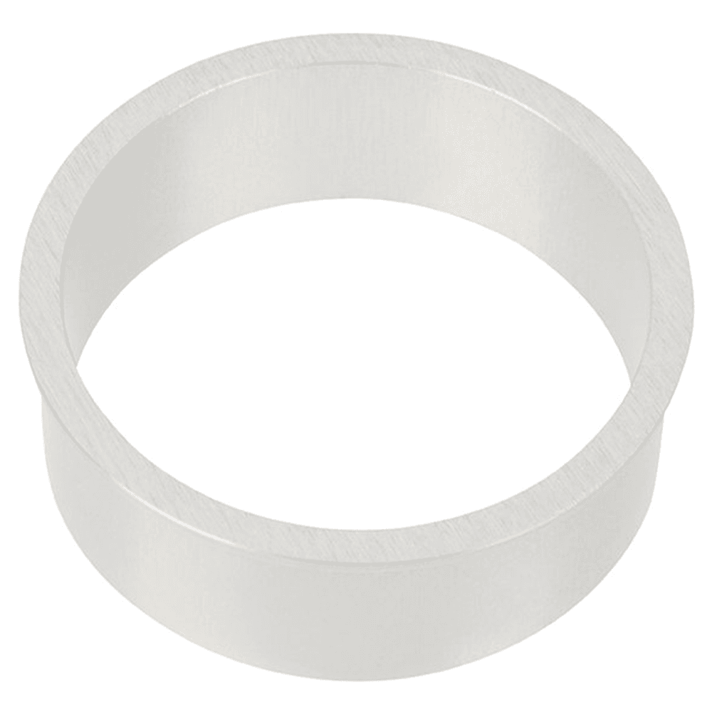 2-3/8" satin aluminum grommet liner for special sizes