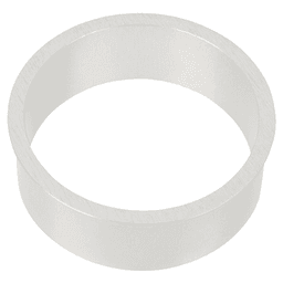 2-3/8" satin aluminum grommet liner for special sizes