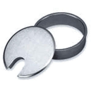 Polished Chrome Desk Grommet Liner for 1-3/4" Hole by Doug Mockett And Company Inc