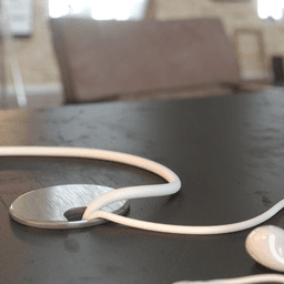 Polished Brass Desk Grommet Cap - Doug Mockett And Company Inc