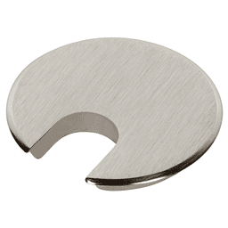 2" Satin Chrome Desk Grommet Cap for 1-3/4" Hole by Doug Mockett And Company Inc