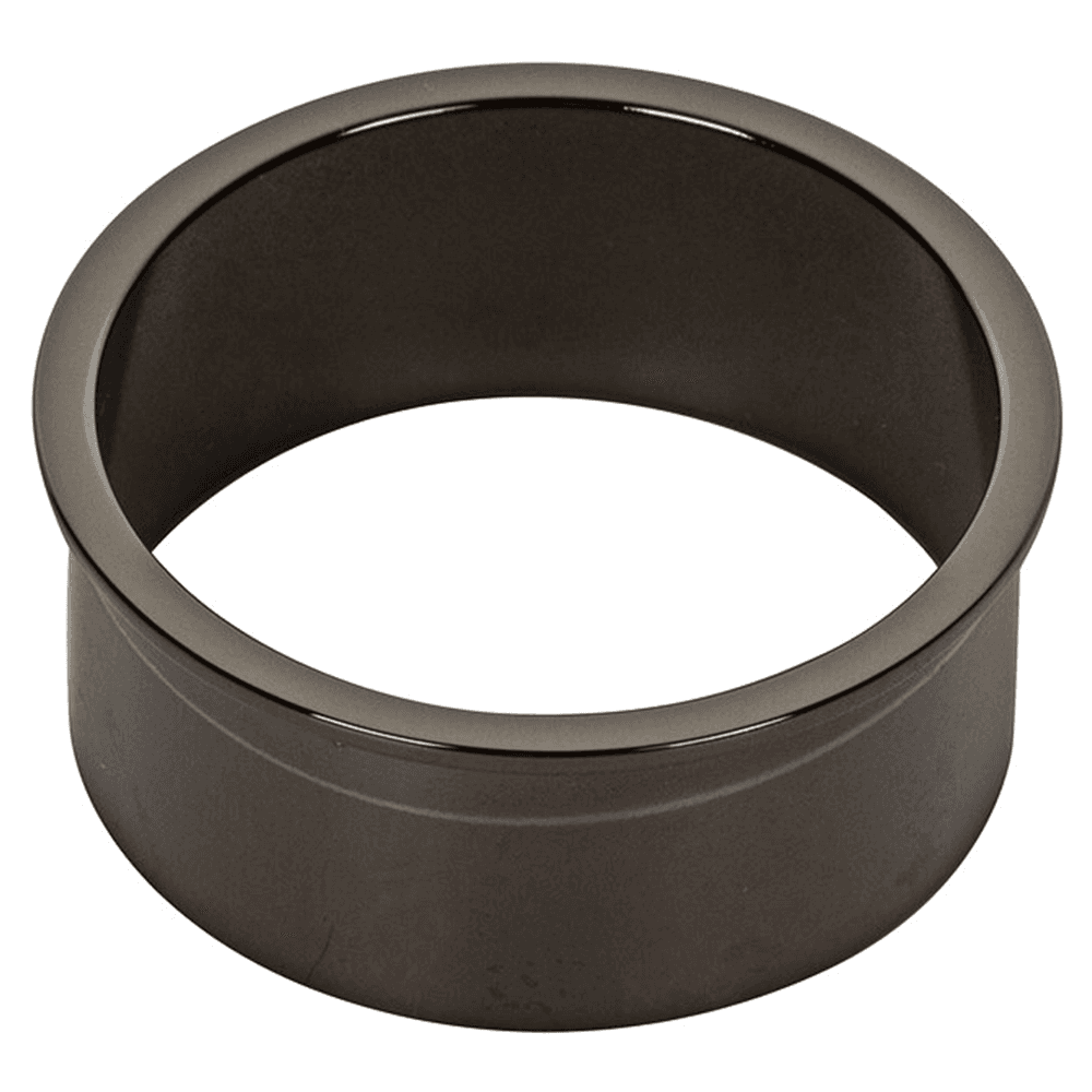 Black Chrome MM3A Desk Grommet Liner for 1-7/8" Hole